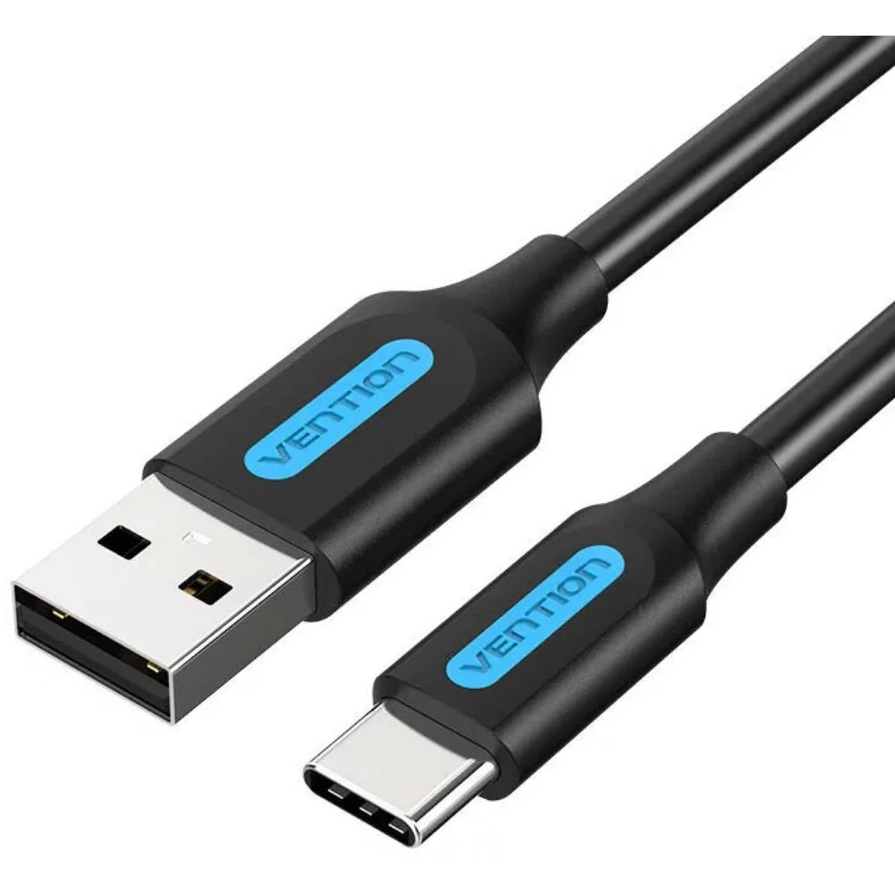 Φωτογραφία προϊόντος: VENTION USB 2.0 A Male to C Male 3A Cable 3M Black (COKBI) (VENCOKBI)