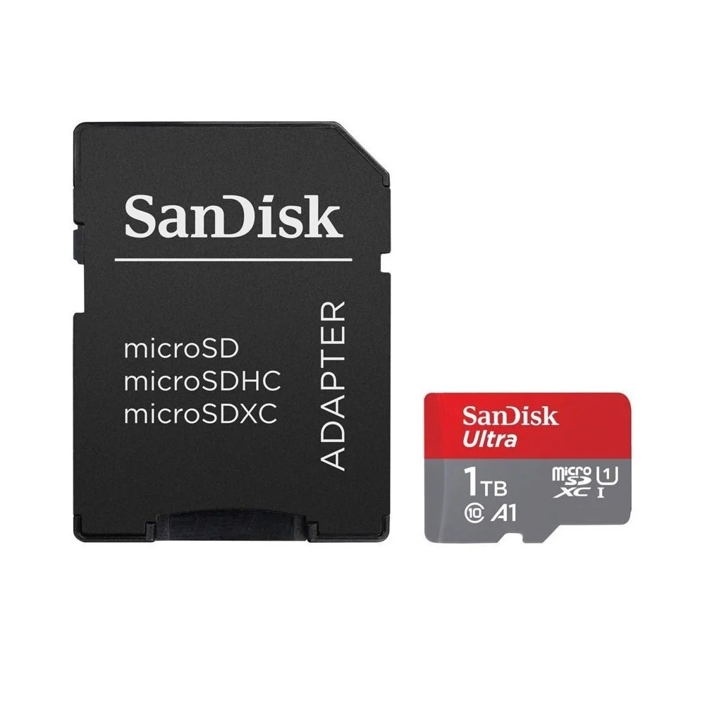 Φωτογραφία προϊόντος: SanDisk Ultra microSD with SD Adapter 1 ΤΒ (SDSQUAC-1T00-GN6MA) (SANSDSQUAC-1T00-GN6MA)