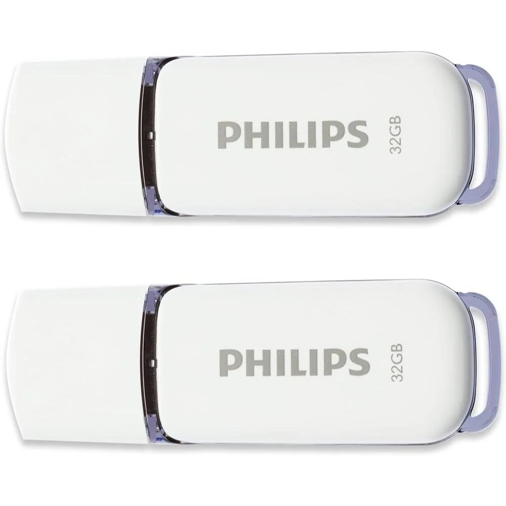 Φωτογραφία προϊόντος: Philips Snow 32GB USB 2.0 2-Pack (FM32FD70D/00) (PHIFM32FD70D-00)