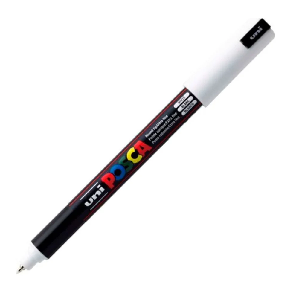 Φωτογραφία προϊόντος: Uni-Ball Μαρκαδοροι Posca Pc-1Mr Extra Fine White (PC1MREXFWH) (UNIPC1MREXFWH)