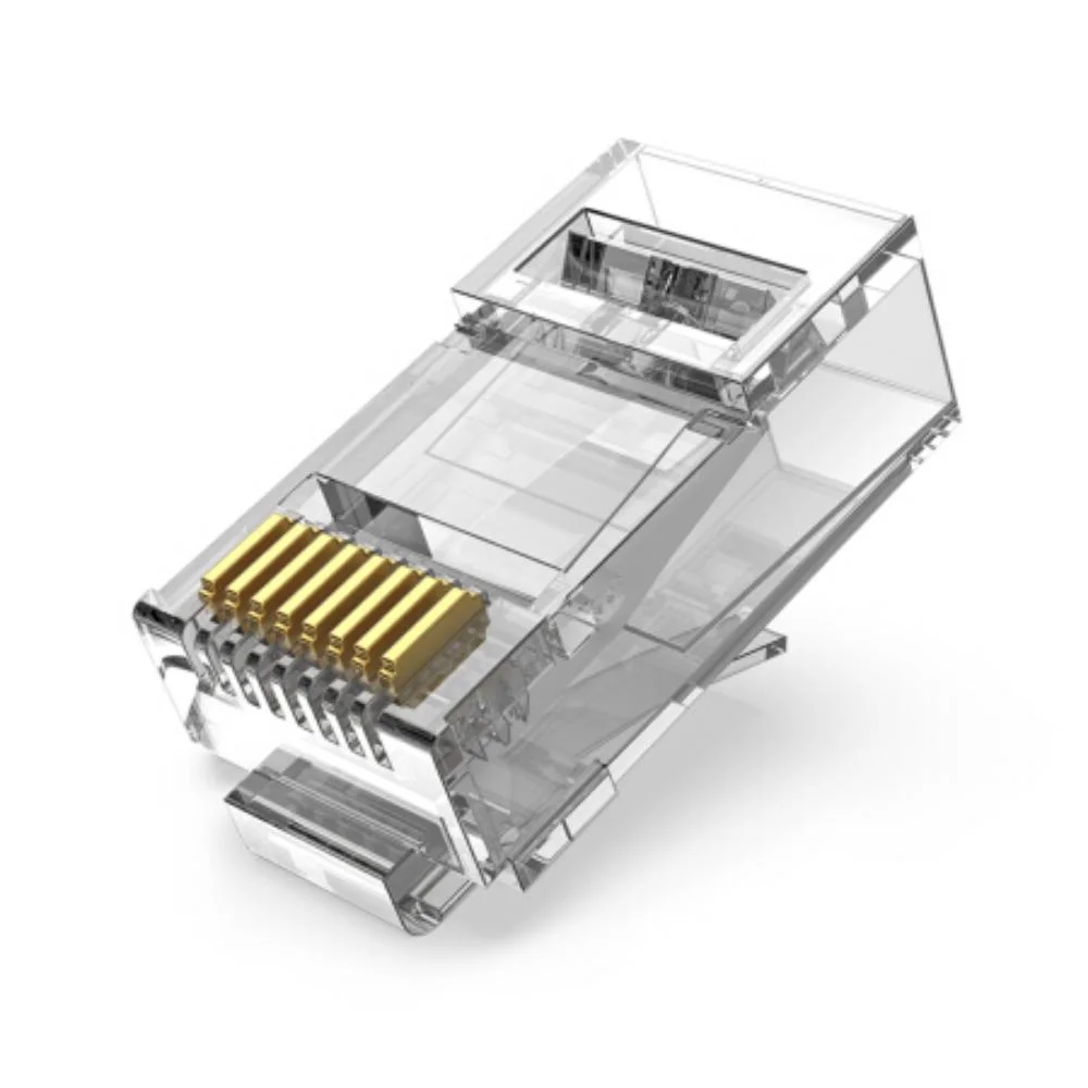 Φωτογραφία προϊόντος: VENTION Cat.6 UTP RJ45 Modular Plug Transparent 50-Pack (IDDR0-50) (VENIDDR0-50)