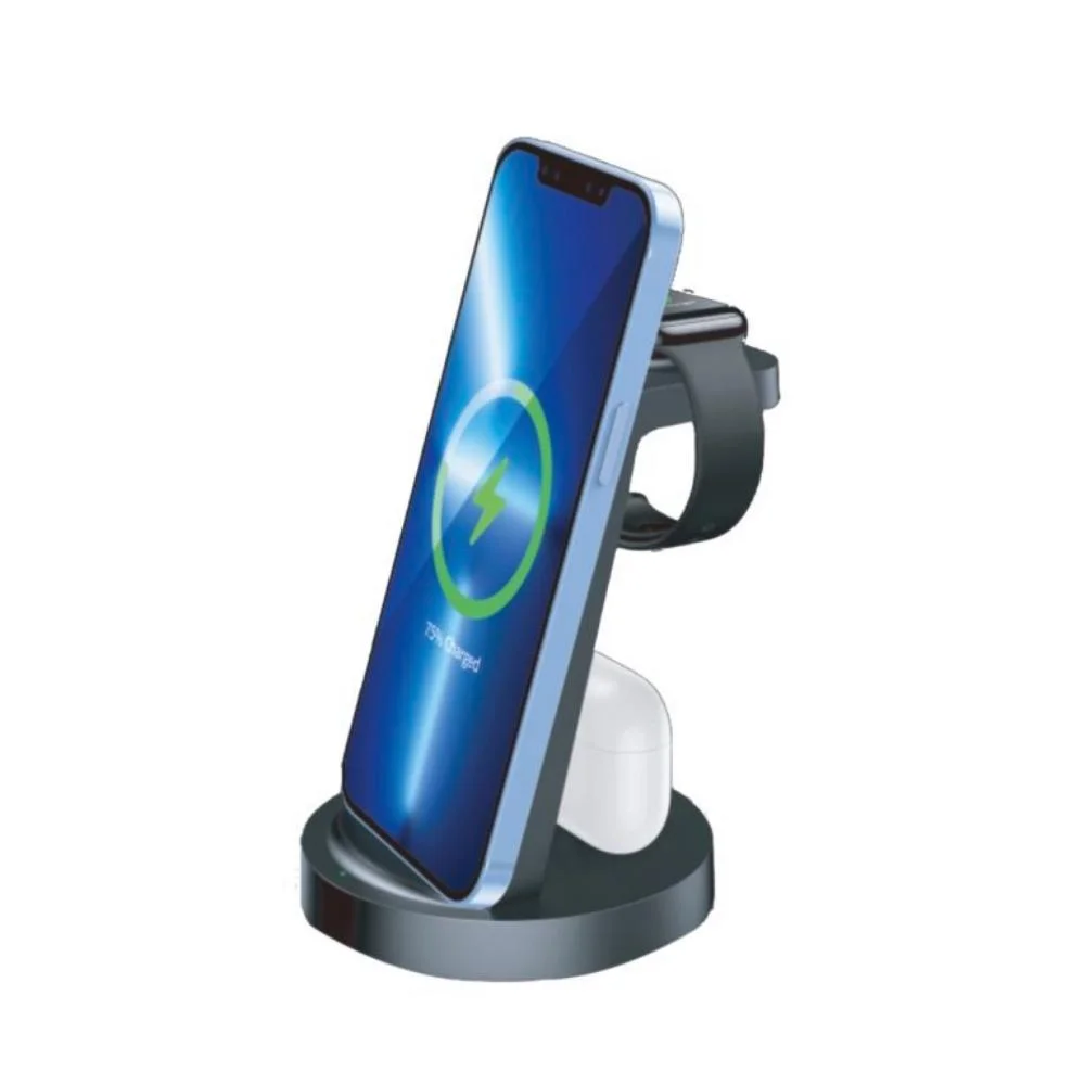 Φωτογραφία προϊόντος: AXRED Αxred FC-18W Wireless fast charge pad 3 Iin 1 for Smartphones, Apple Watch και Airpods (AXRFC-18W)