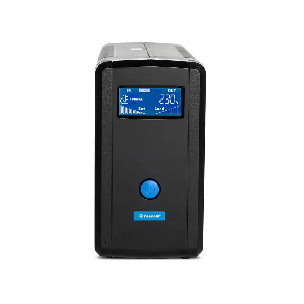 Φωτογραφία προϊόντος: Tescom Leo Plus LCD 650AP UPS Line Interactive (UPS.0785) (TSLCD650AP)