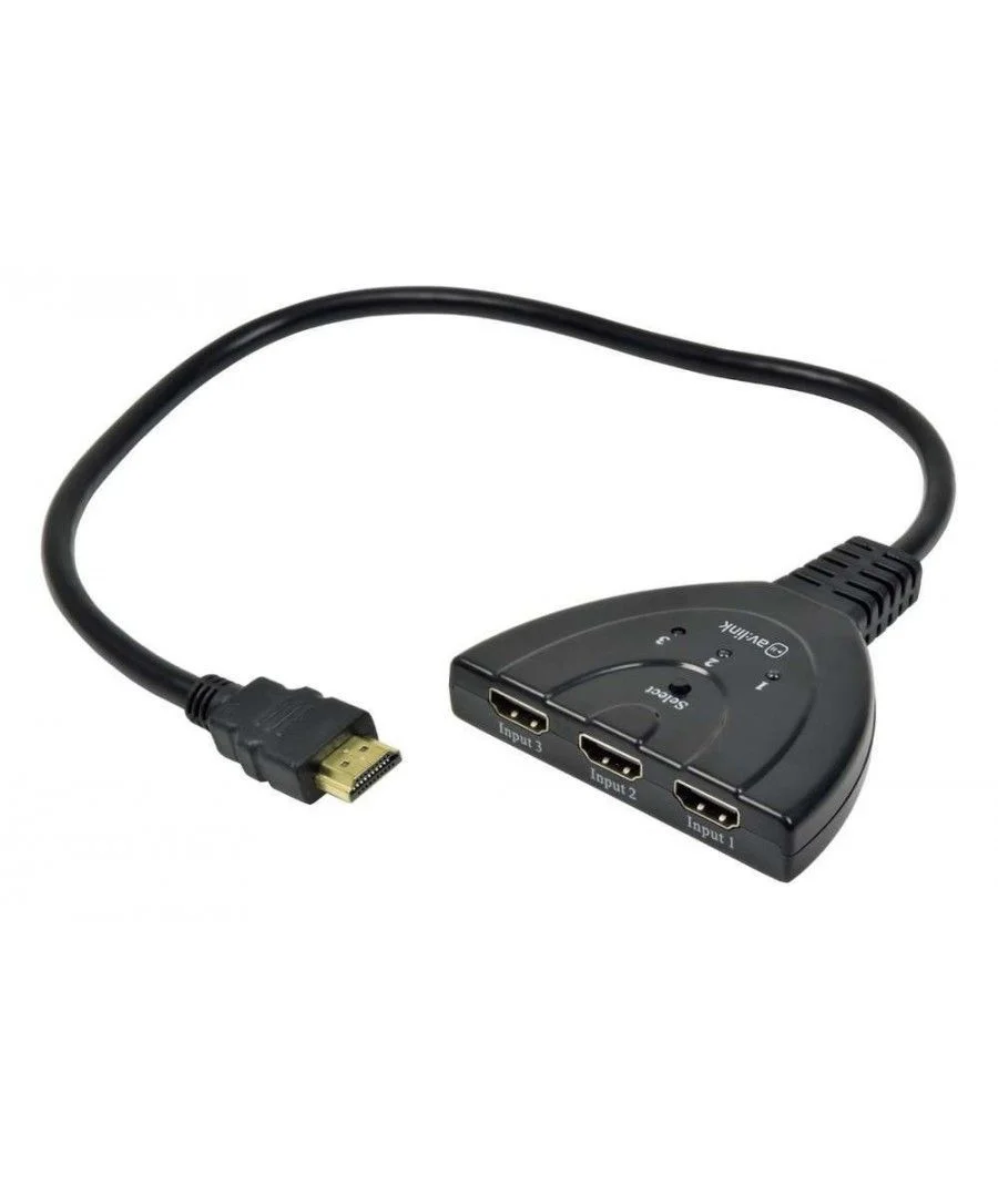 Φωτογραφία προϊόντος: AV:Link AvLink 128.831UK Διακόπτης HDMI 3 θυρών Full HD (Τεμάχιο)