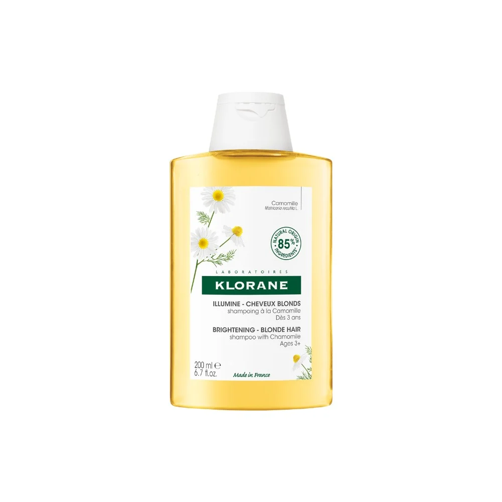 Φωτογραφία προϊόντος: KLORANE Shampoo Camomille - Σαμπουάν για Ξανθιές Ανταύγιες με Χαμομήλι (200ml)