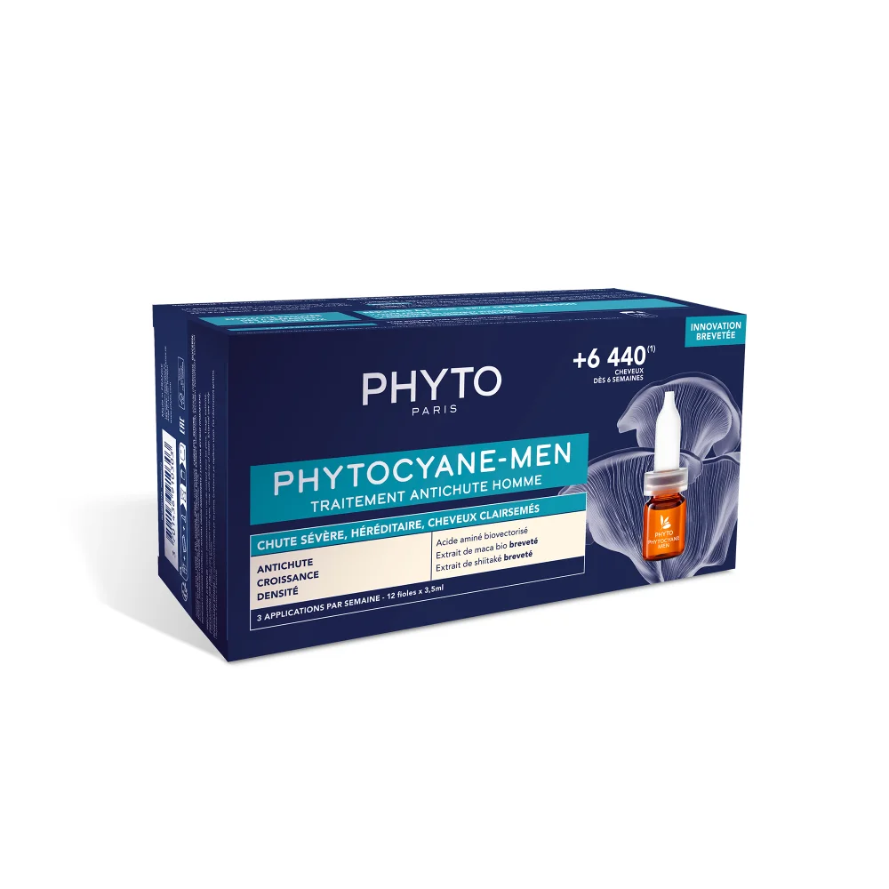 Φωτογραφία προϊόντος: Phytocyane Men - Αγωγή Τριχόπτωσης για Άνδρες 12x3,5ml