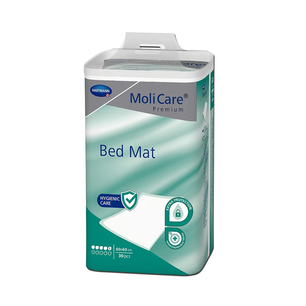 Φωτογραφία προϊόντος: HARTMANN MoliCare® Premium Bed Mat - Προστατευτικό Κάλυμμα Ακράτειας Μιας Χρήσης 40x60cm. (30τμχ)