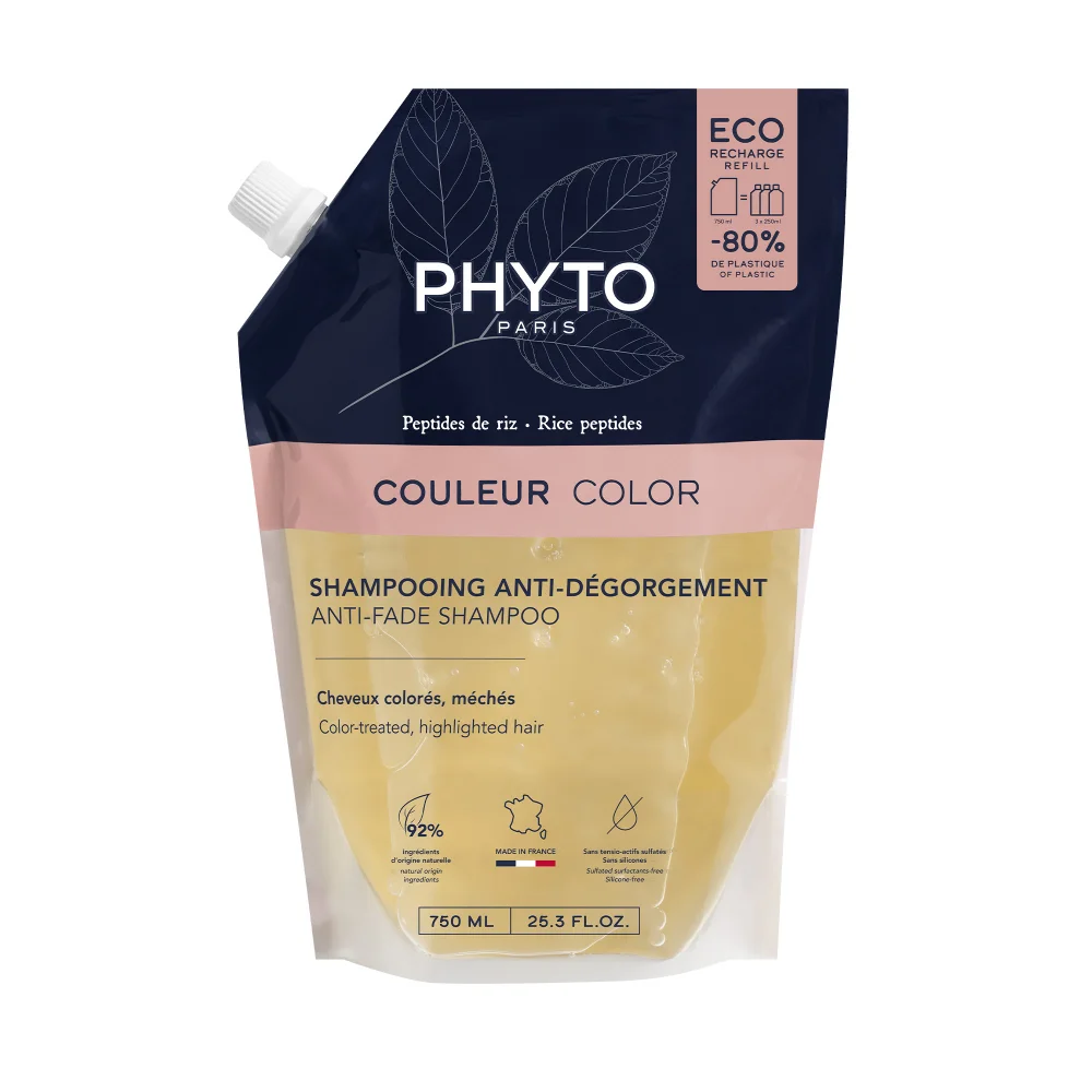 Φωτογραφία προϊόντος: PHYTO Color Shampoo Refill - Ανταλλακτικό Σαμπουάν Προστασίας Χρώματος (750ml)