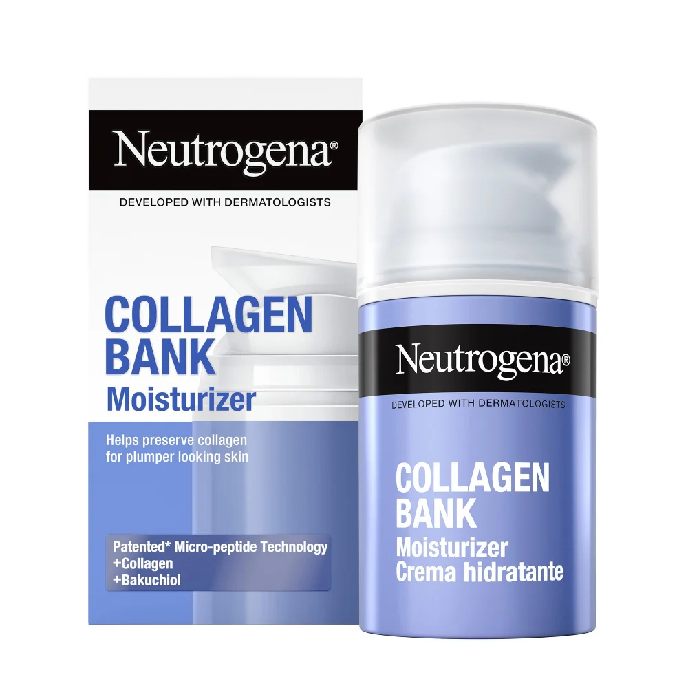 Φωτογραφία προϊόντος: Neutrogena Collagen Bank Moisturizer - Κρέμα Νυκτός για Γεμάτη, Σφριγηλή Επιδερμίδα (50ml)
