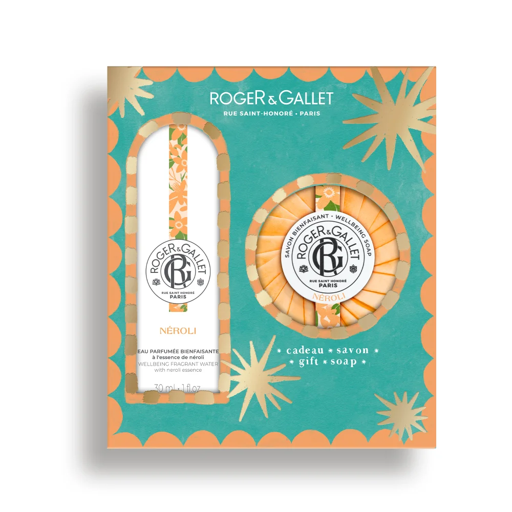 Φωτογραφία προϊόντος: ROGER & GALLET Χριστουγεννιάτικο Set Δώρου: Neroli Eau Parfumée Bienfaisante 30ml + Μπάρα Σαπουνιού 100g
