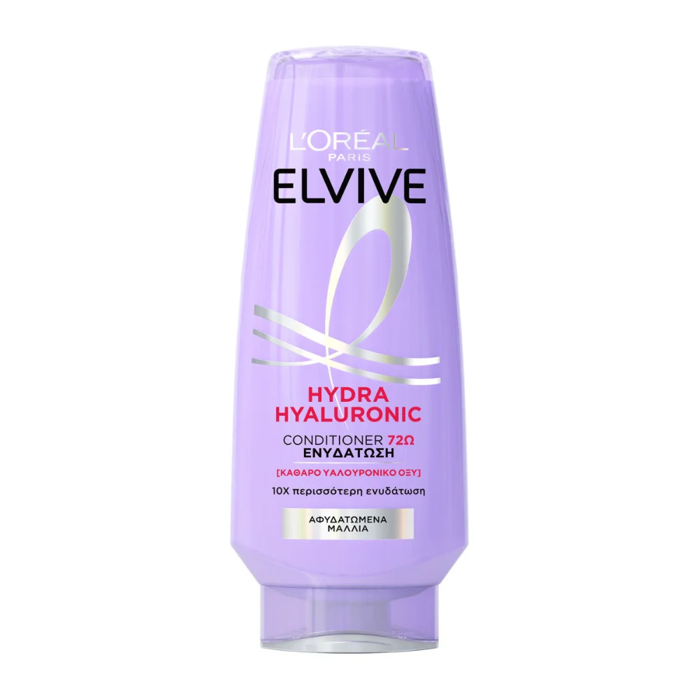 Φωτογραφία προϊόντος: L'OREAL PARIS Elvive Hydra Hyaluronic Conditioner Ενυδάτωσης Μαλλιών (300ml)