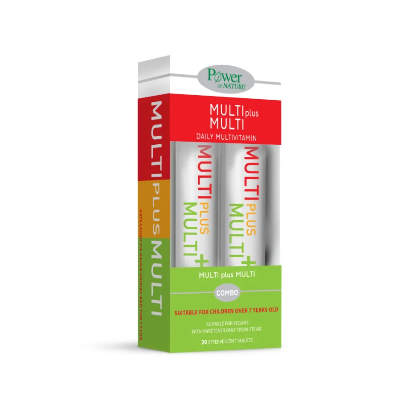 Φωτογραφία προϊόντος: POWER OF NATURE Multi Plus Multi 20eff.tabs + Multi Plus Multi 20eff.tabs