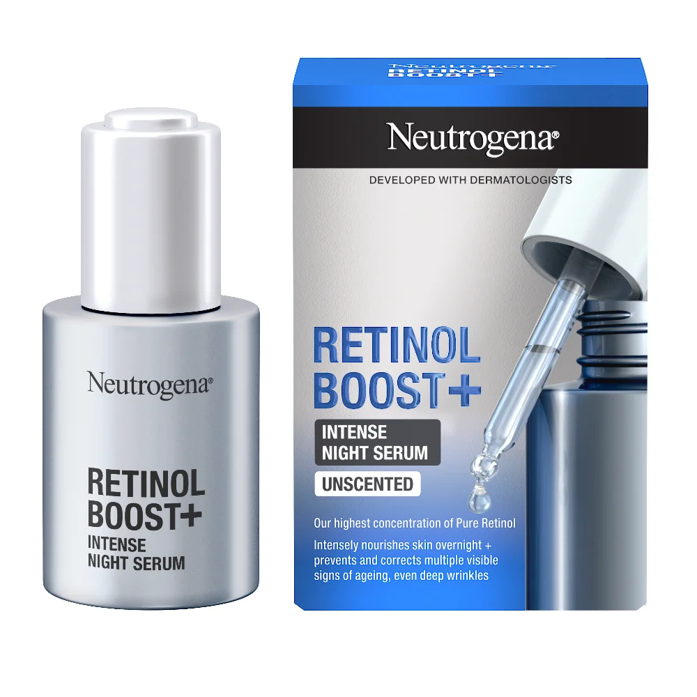 Φωτογραφία προϊόντος: Neutrogena Retinol Boost - Intense Night Serum - Εντατικός Ορός Νυκτός (30ml)