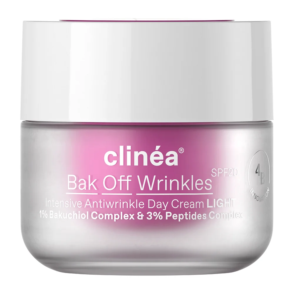 Φωτογραφία προϊόντος: CLINEA Bak Off Wrinkles Light SPF20 - Αντιγηραντική Κρέμα Ημέρας (50ml)