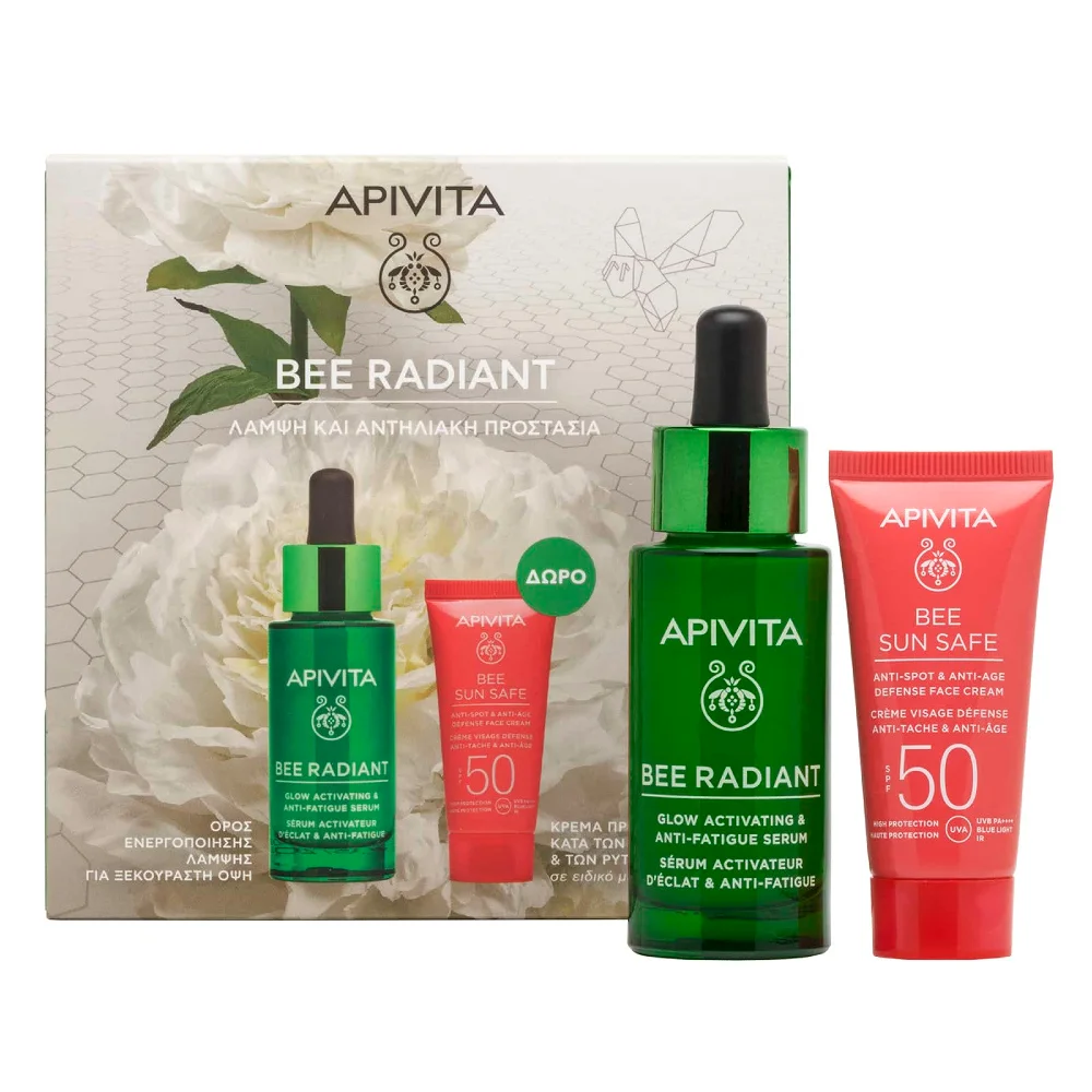 Φωτογραφία προϊόντος: APIVITA Bee Radiant Set Λάμψη Και Αντηλιακή Προστασία