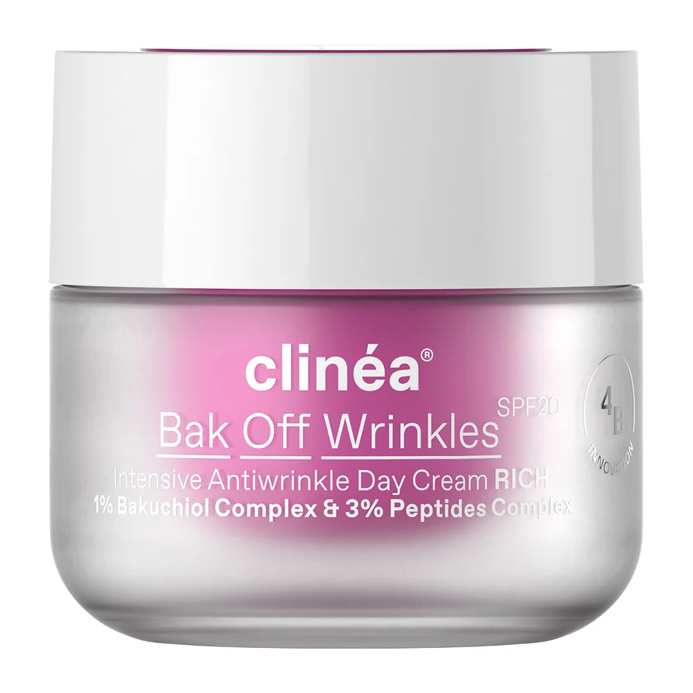 Φωτογραφία προϊόντος: CLINEA Bak Off Wrinkles Rich SPF20 - Αντιγηραντική Κρέμα Ημέρας (50ml)