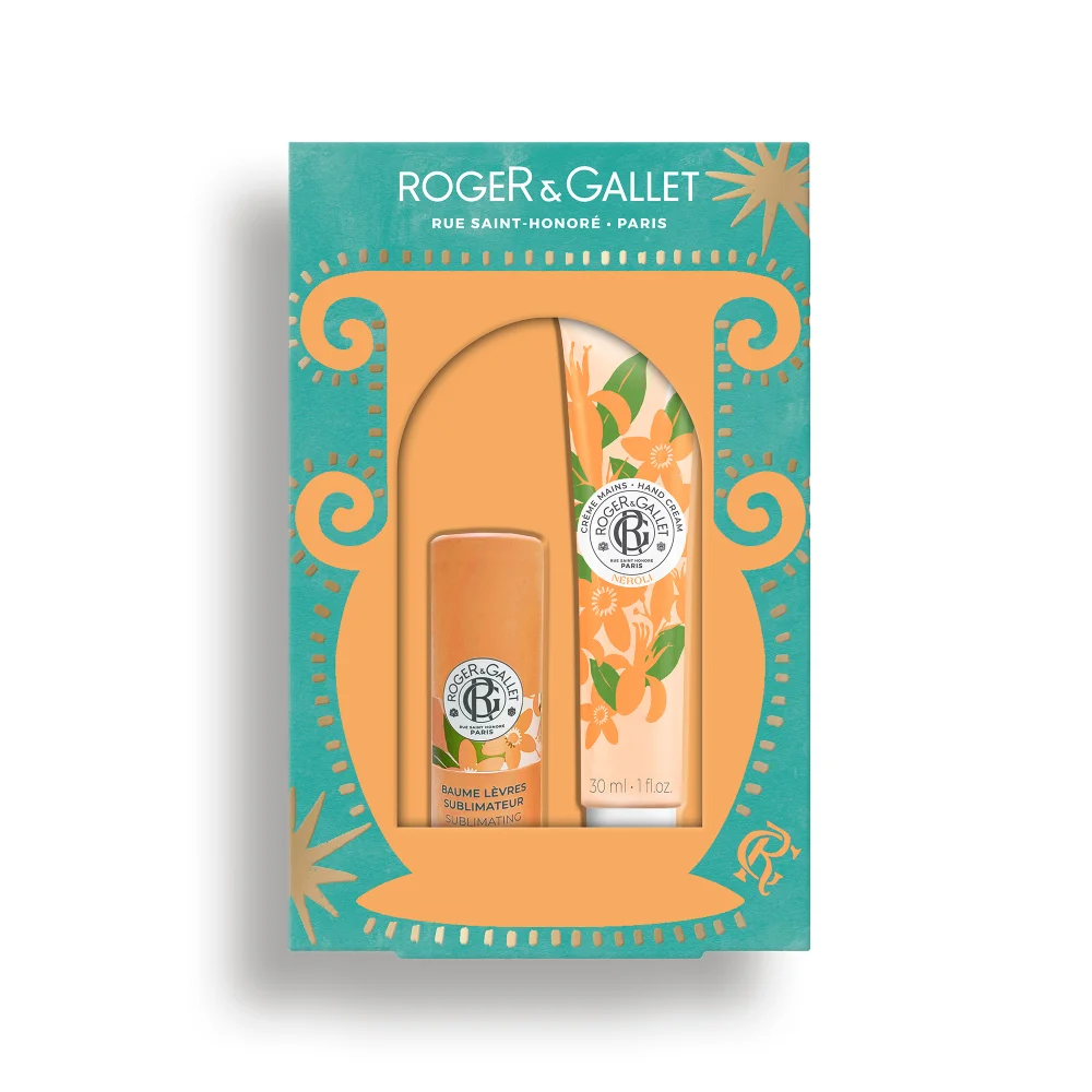 Φωτογραφία προϊόντος: ROGER & GALLET Χριστουγεννιάτικο Set Δώρου: Neroli Balm Χειλιών 3,5g + Κρέμα Χεριών 30ml