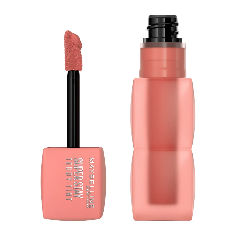 Φωτογραφία προϊόντος: MAYBELLINE SuperStay Teddy Tint Ματ Βελούδινο Κραγιόν - 10 - Current Mood (5ml)