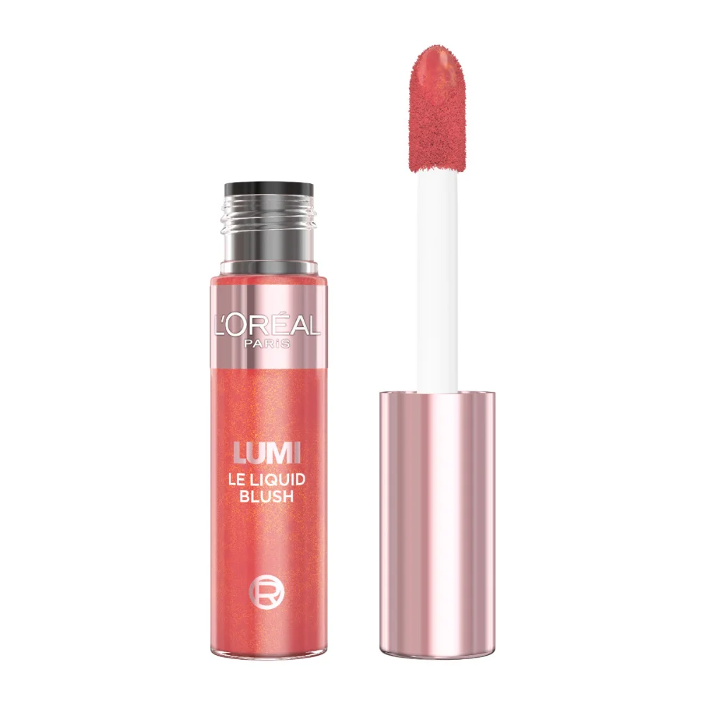 Φωτογραφία προϊόντος: L'OREAL PARIS Lumi Le Liquid Blush - 625 Gold Pink - Υγρο Ρούζ (10ml)