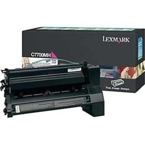 Φωτογραφία προϊόντος: Lexmark Toner Cartridge Return Magenta (C7700MH, 00C7700MH) 10K