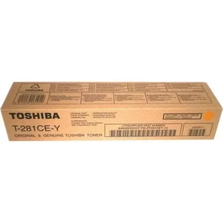 Φωτογραφία προϊόντος: Toshiba toner cartridge yellow (6AK00000107, T281CEY) ,10K