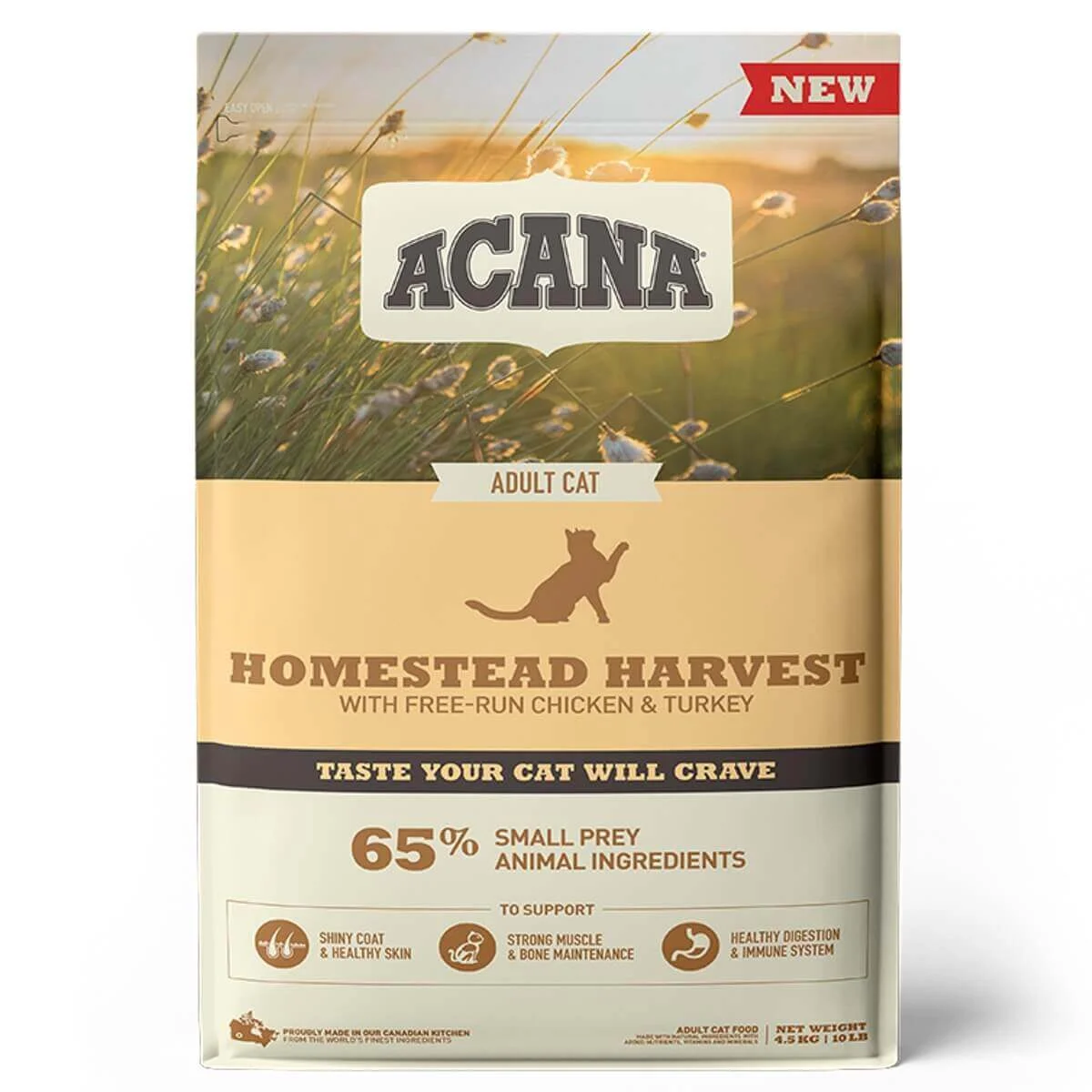 Φωτογραφία προϊόντος: Acana Homestead Harvest Ξηρά Τροφή Γάτας με Κοτόπουλο & Γαλοπούλα - 340gr
