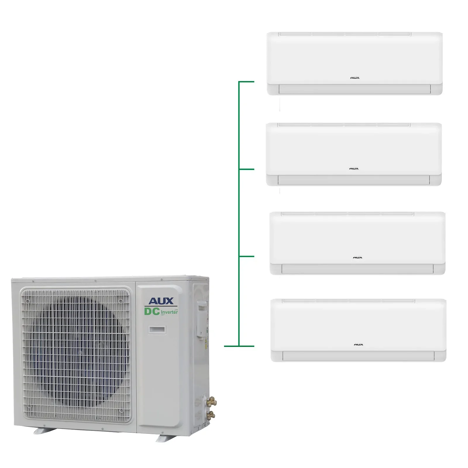 Φωτογραφία προϊόντος: Κλιματιστικό Multi AUX AM4-H36/4DR3 Μονάδα 36.000BTU + 4 Q Series 9000BTU