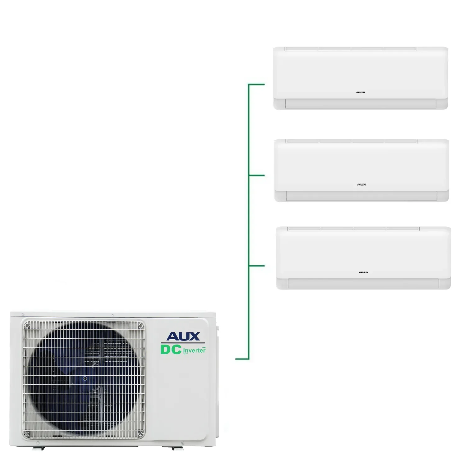 Φωτογραφία προϊόντος: Κλιματιστικό Multi AUX AM3-H27/4DR3 Μονάδα 27.000BTU + 3 Q Series 9000BTU