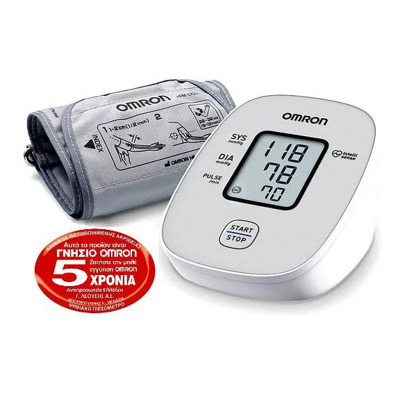 Φωτογραφία προϊόντος: Omron M2 Basic Πιεσόμετρο Μπράτσου - Περιχειρίδα 22-32cm HEM-7121J-E