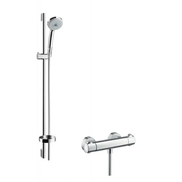 Φωτογραφία προϊόντος: Hansgrohe Ecostat Combi Croma 2708500 Θερμοστατικη μπαταρια ντουσιερας σετ