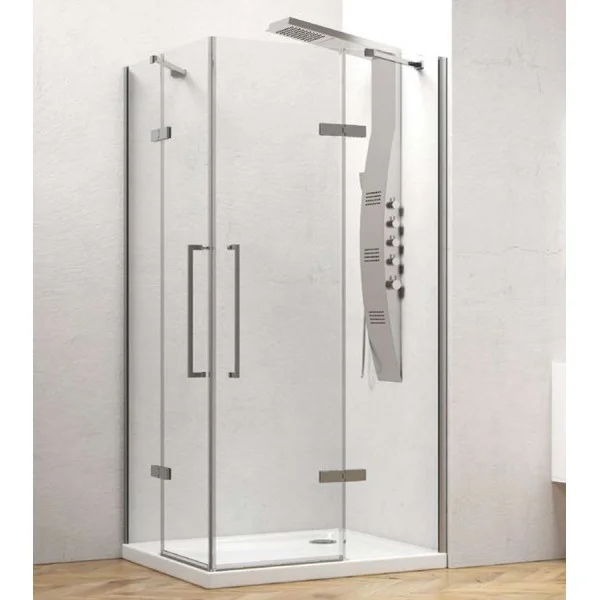 Φωτογραφία προϊόντος: Karag Tinos 100 70x140X200cm Καμπίνα Ασύμμετρης Ντουζιέρας Με Διάφανο Κρύσταλλο