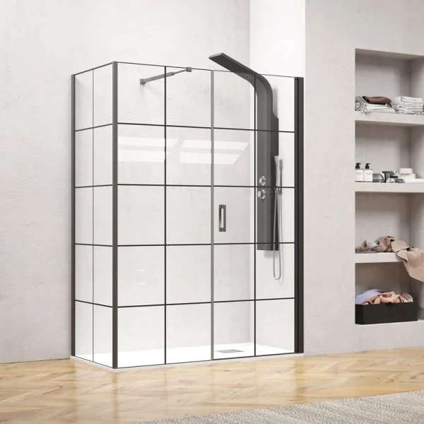 Φωτογραφία προϊόντος: Karag Nero 6 Με Free 1 Nero 150x70X200cm Καμπίνα Ντουζιέρας Mε Μία Aνοιγόμενη Πόρτα Και Μία Σταθερή Πλευρά