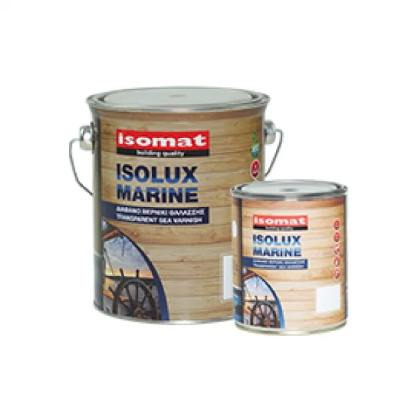 Φωτογραφία προϊόντος: Isomat Isolux marine Διάφανο βερνίκι θαλάσσης 0,75 LT satine