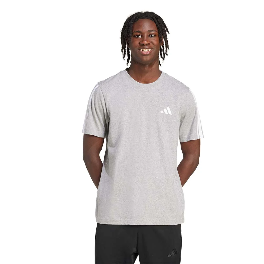 Φωτογραφία προϊόντος: adidas Sportswear Men's 3Stripes Single Jersey T-Shirt Γκρι JV6786 (adidas Sportswear)