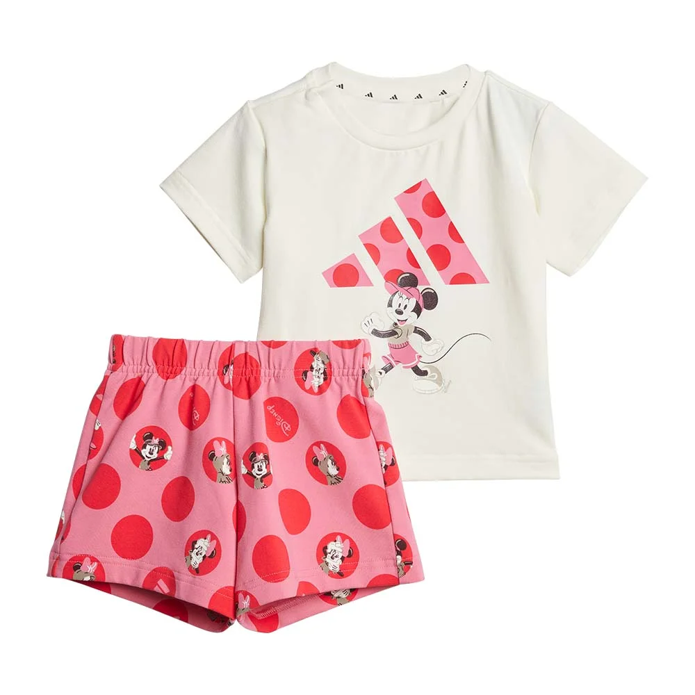 Φωτογραφία προϊόντος: adidas Sportswear Girl's Disney Minnie Tee Set Άσπρο - Ροζ JF3626 (adidas Sportswear)