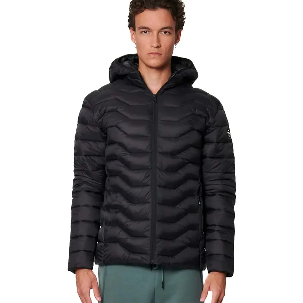 Φωτογραφία προϊόντος: Body Action Men's Lightweight Quilted Hoodie Jacket Μαύρο 073535-01 (Body Action)