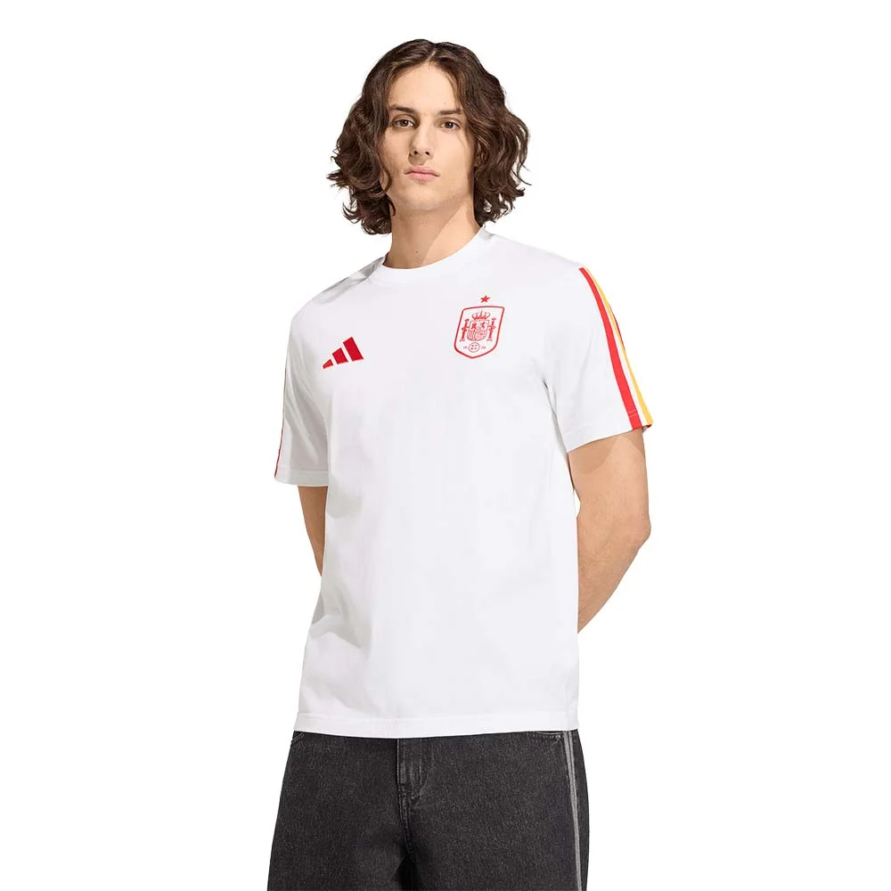 Φωτογραφία προϊόντος: adidas Sportswear Men's Football Spain Federation DNA Tee Άσπρο KD4224 (adidas Sportswear)