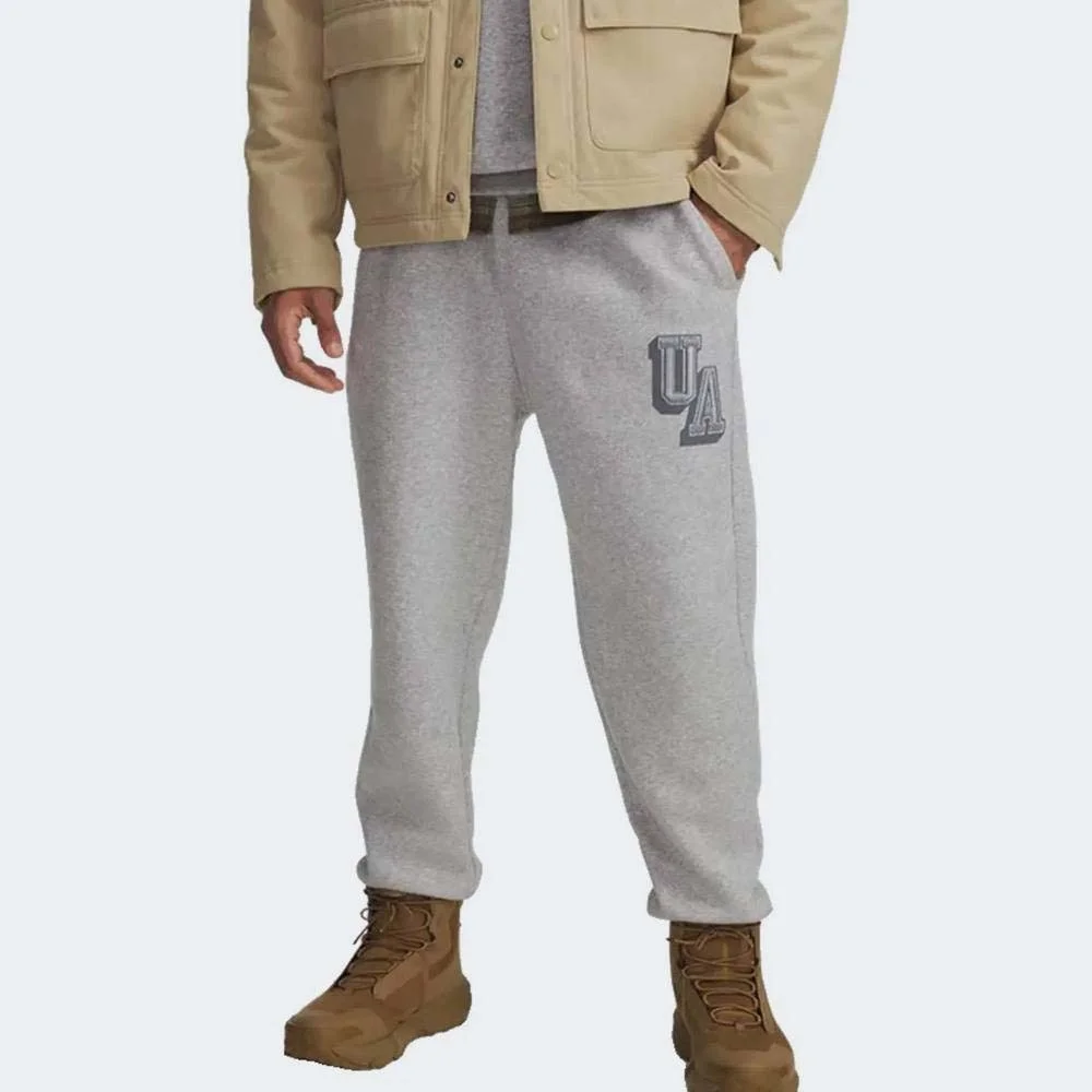 Φωτογραφία προϊόντος: Under Armour Men's Icon Fleece Graphic Jogger Pant Γκρι 6003934-011 (Under Armour)