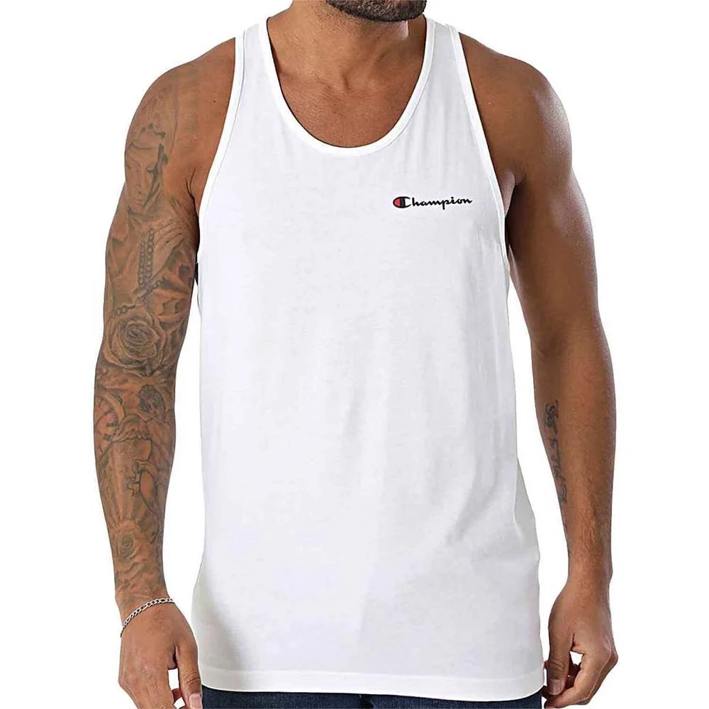 Φωτογραφία προϊόντος: Champion Men's Standard Fit Small Chest Logo Tank Άσπρο 220781-WW001 (Champion)