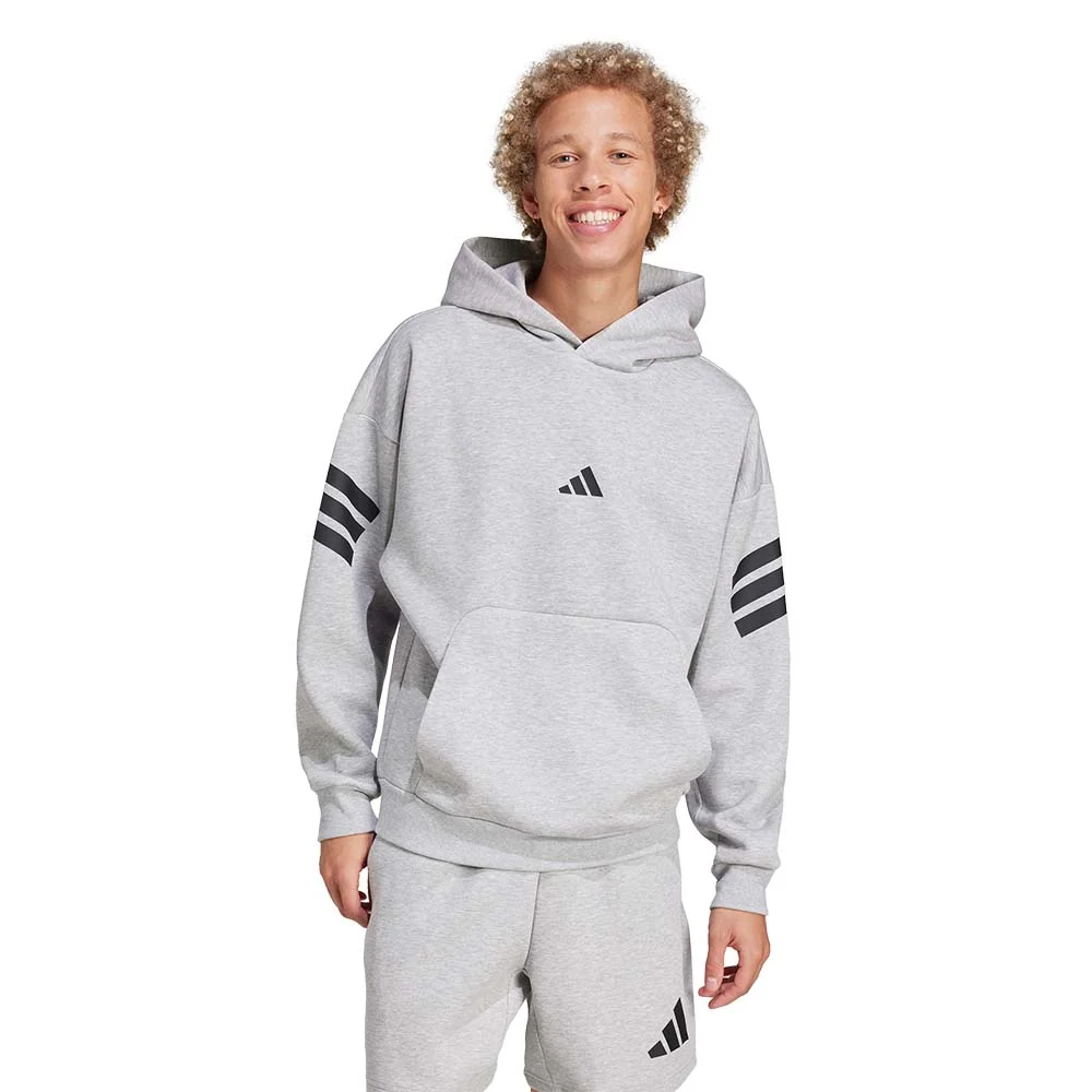 Φωτογραφία προϊόντος: adidas Sportswear Men's Future Icons 3Stripes Hoodie Γκρι JD4847 (adidas Sportswear)