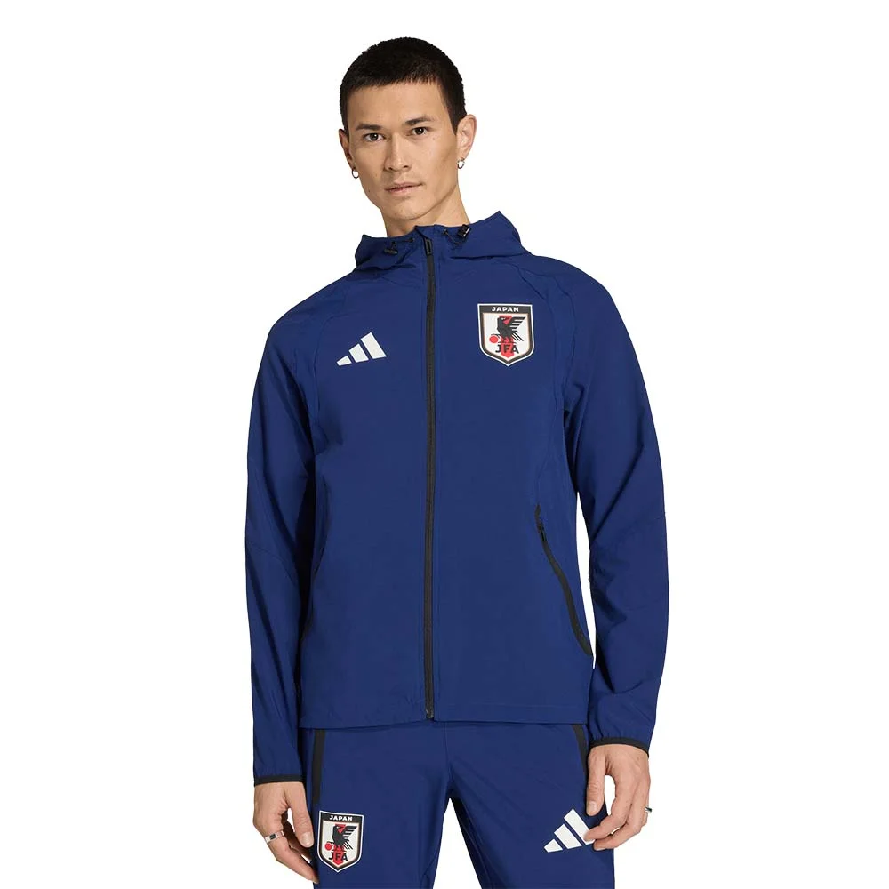 Φωτογραφία προϊόντος: adidas Performance Men's Japan Tiro Tavel Full-Zip Windbreaker Μπλε Σκούρο JZ9093 (adidas Performance)