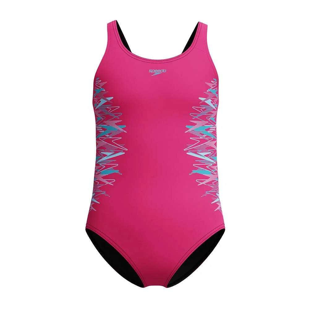 Φωτογραφία προϊόντος: Speedo Girl's Placement Muscleback Swimwear Ροζ 808324002 (Speedo)
