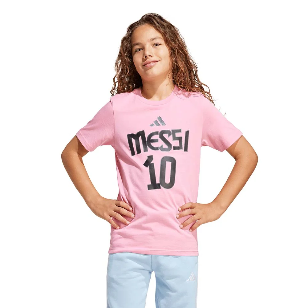 Φωτογραφία προϊόντος: adidas Performance Boy's Messi N N Tee Ροζ JM3552 (adidas Performance)
