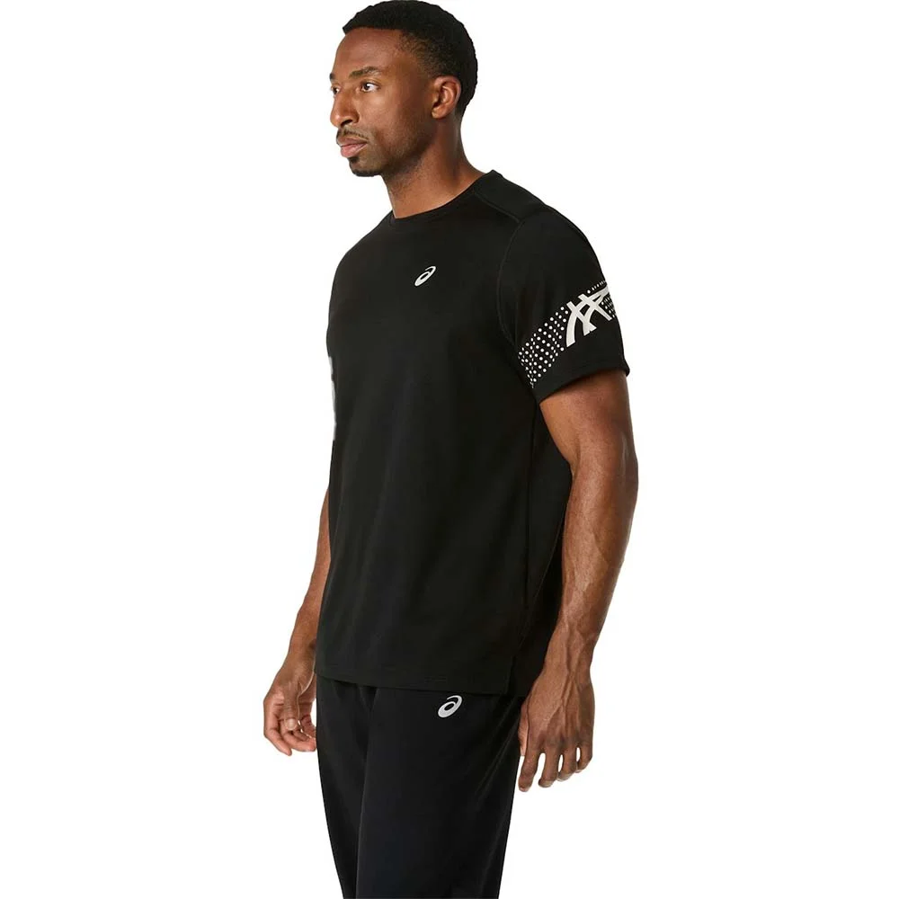 Φωτογραφία προϊόντος: Asics Men's Icon Shortsleeve Top Μαύρο 2011D458-001 (Asics)