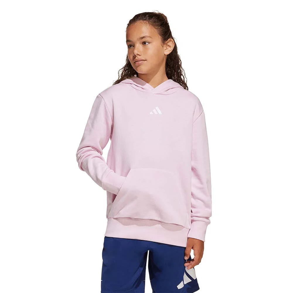 Φωτογραφία προϊόντος: adidas Sportswear Unisex Kids Small Logo Fleece 225 Hoodie Ροζ JC9773 (adidas Sportswear)