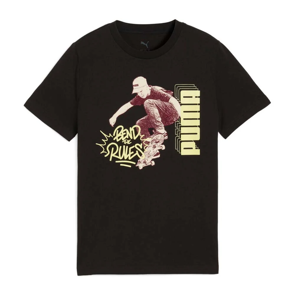 Φωτογραφία προϊόντος: Puma Boy's Mid 90s Graphic Tee Μαύρο 688464-01 (Puma)