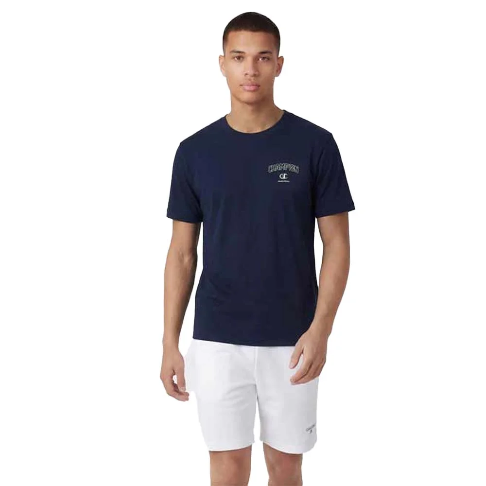 Φωτογραφία προϊόντος: Champion Men's Standard Fit Prnted Chest Logo Shortsleeve T-Shirt Μπλε Σκούρο 222280-BS501 (Champion)