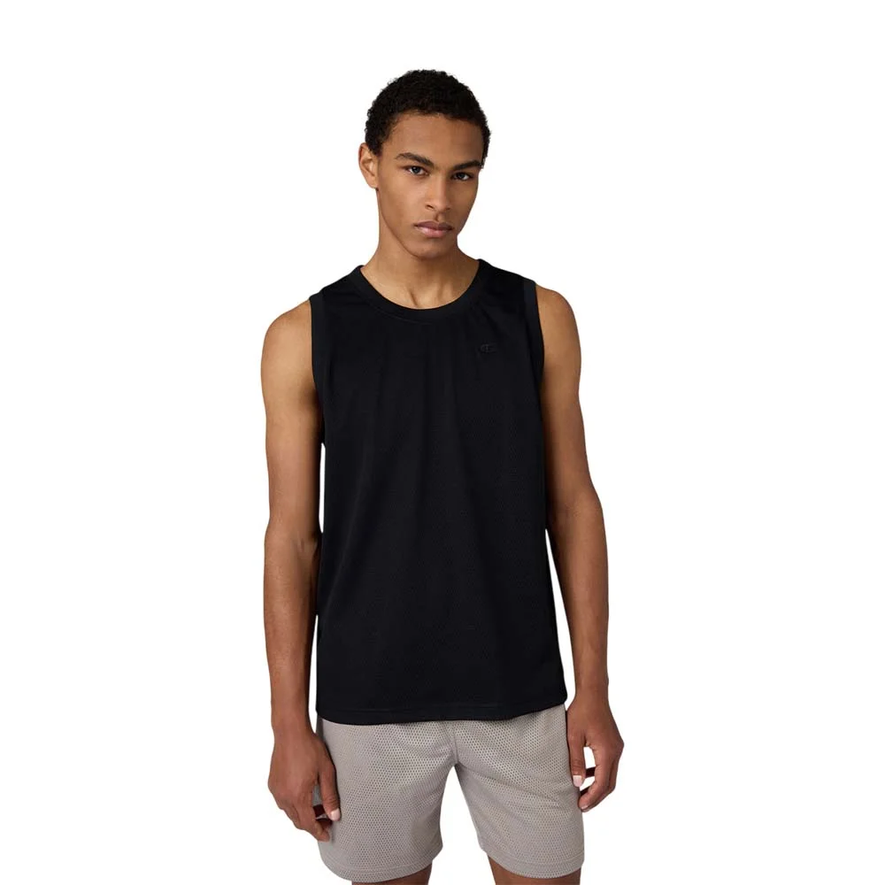 Φωτογραφία προϊόντος: Champion Men's Athletic Fit Small Chest Logo Mesh Tank Μαύρο 222174-KK001 (Champion)