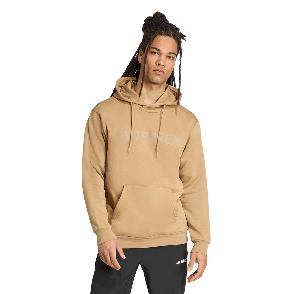 Φωτογραφία προϊόντος: adidas Performance Men's Terrex Multi Large Logo Fleece Hoodie Μπεζ JM2821 (adidas Performance)