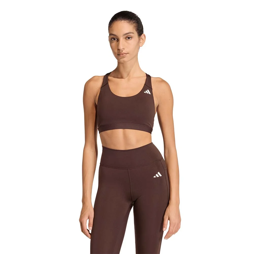 Φωτογραφία προϊόντος: adidas Performance Women's Optime Essentials Workout Medium Support Bra Καφέ KA4724 (adidas Performance)
